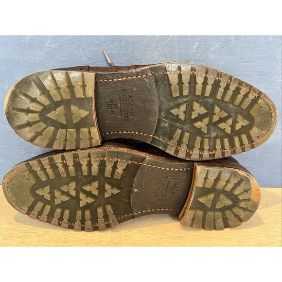 Allen Edmonds Size 8 D Oxfords Shoes Port Washington Leather Brown lace office - Picture 8 of 11